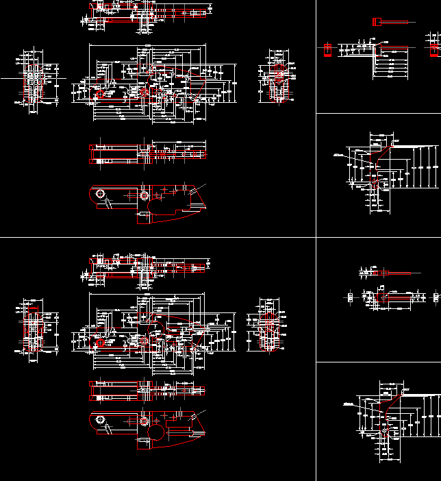 改进式松鼠单管猎枪（加工图纸）（精品全套CAD详细图）