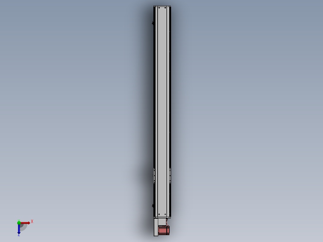 精密模组MT170-L125-1800-L-M75-C4俯视图