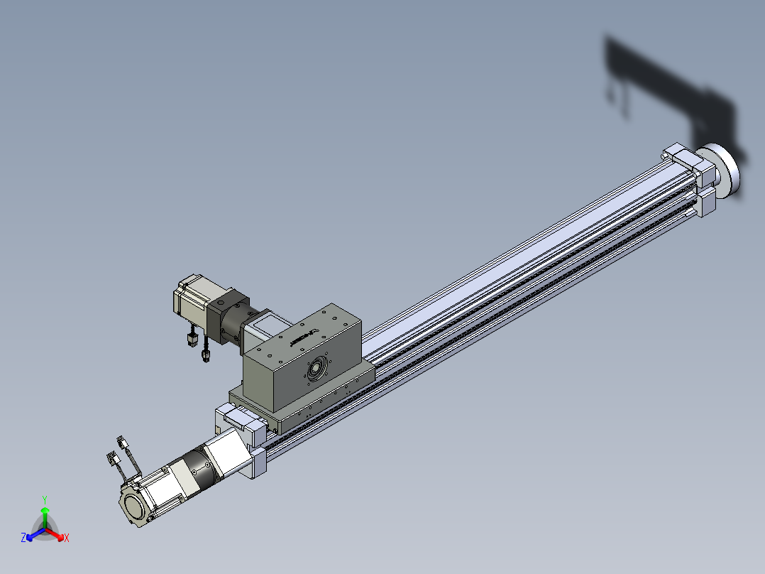 威洛博直线电机模组EB8ZR-L200-S900-RZP75B5K-ZP755K-MS3