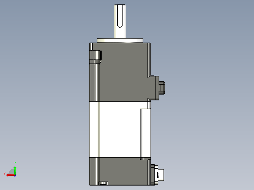 电机MS6H-40CN30BZ3-20A5-S.IGS后视图