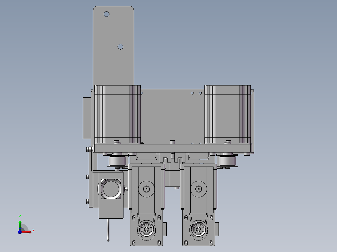 传送机构stp前视图
