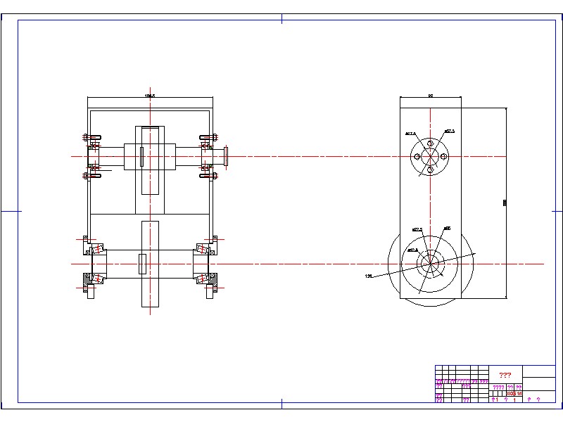 2G037--牧草切根机的设计——机架设计