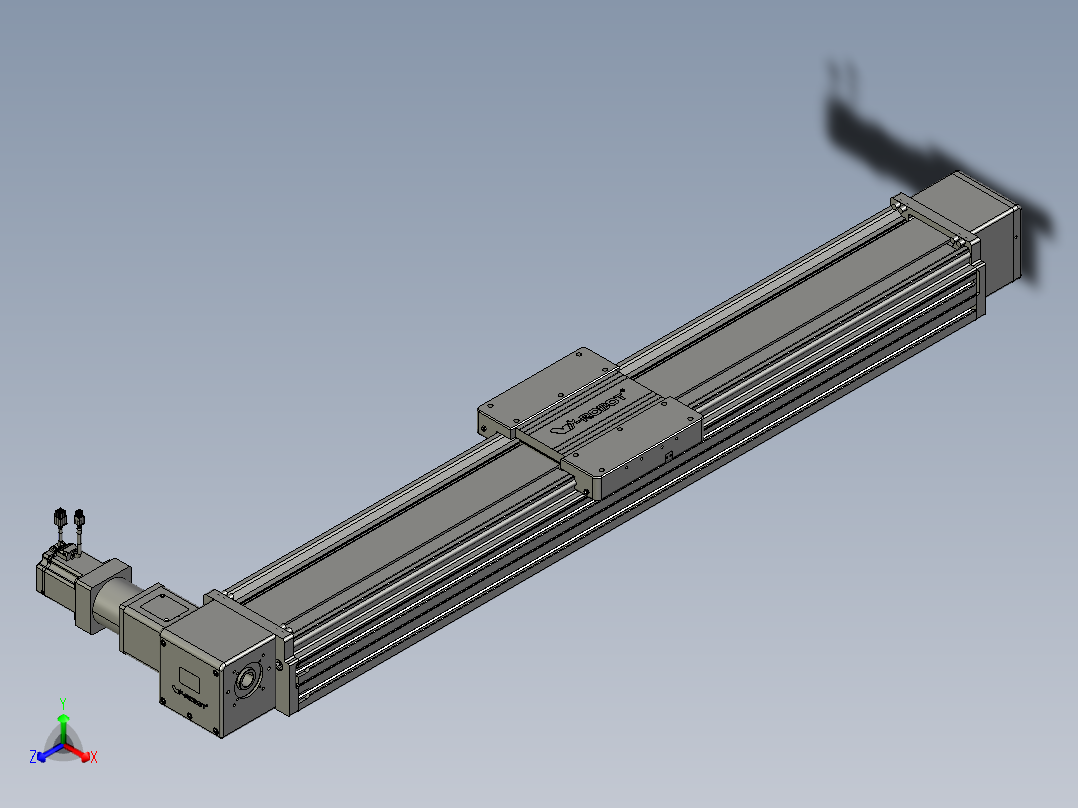 威洛博直线电机模组EB20-L224-S1200-R-ZP75-MS3-5K