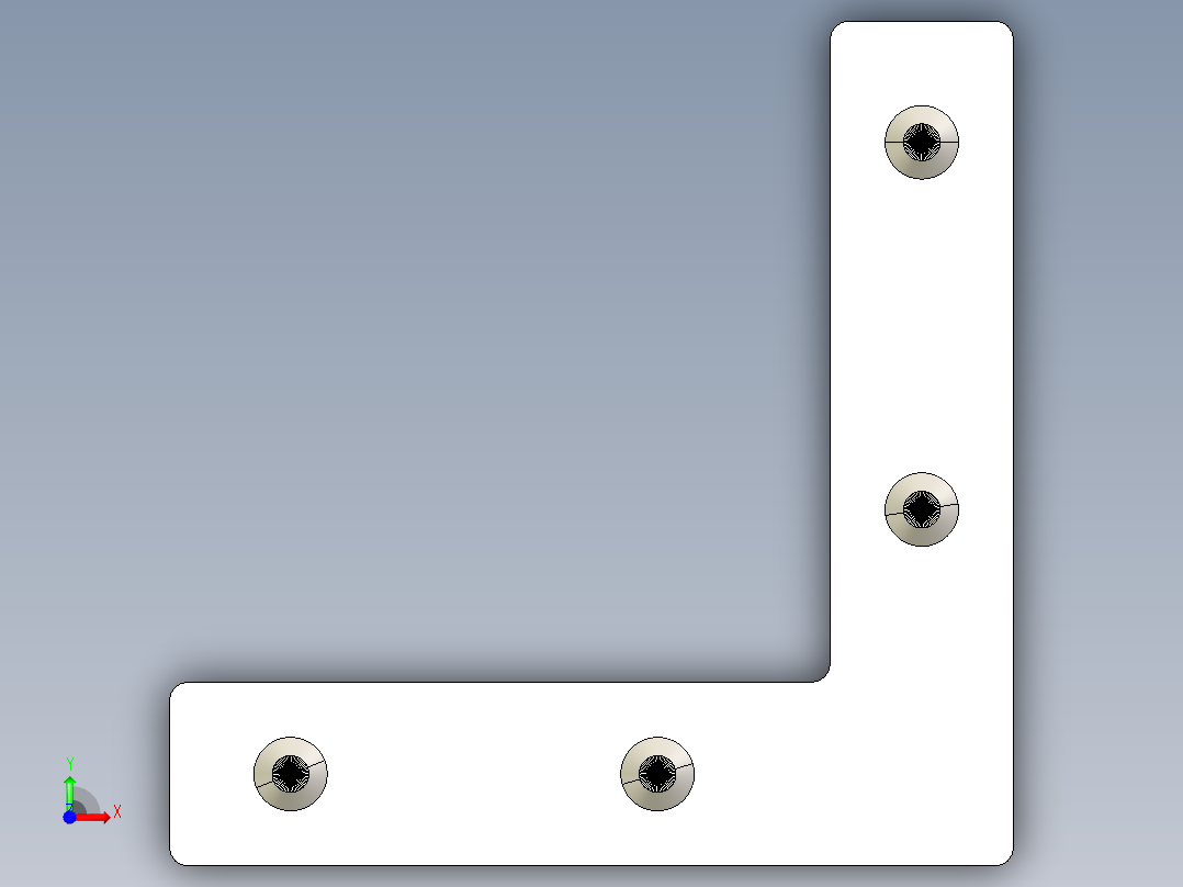 型材-BR 6 SLOT MITRE BRACKET 3842535626前视图