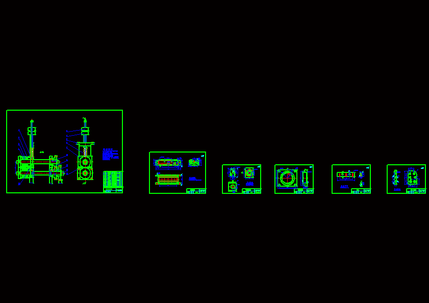 液体自动包装机sw13+cad