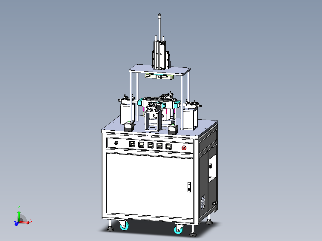 音箱底部折边设备sw22可编辑