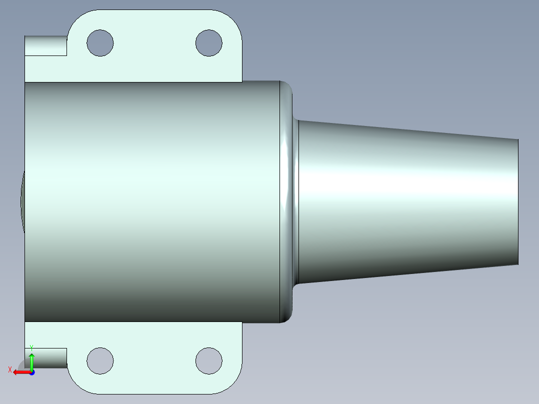 Diesel Engine 2.5ccm柴油引擎3D图纸 UG NX11设计 附工程图后视图