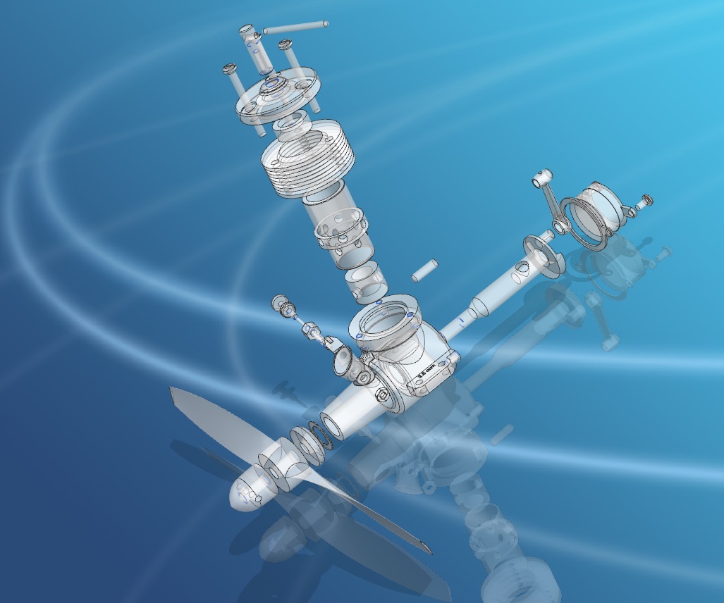 Diesel Engine 2.5ccm柴油引擎3D图纸 UG NX11设计 附工程图