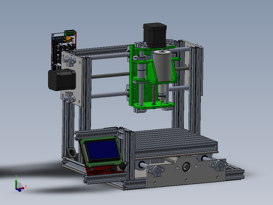 自制PCB板CNC机器