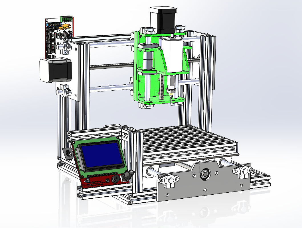 自制PCB板CNC机器