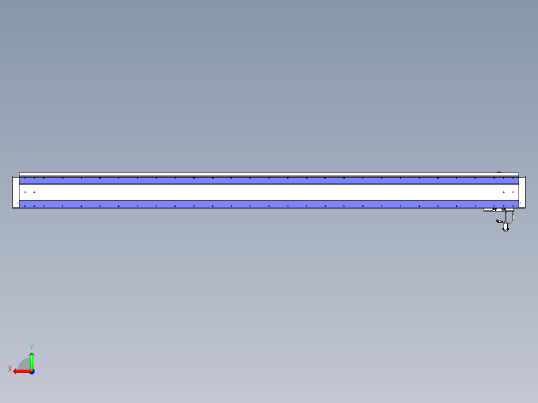 威洛博VL系列直线电机模组-VL17E2-S2450后视图