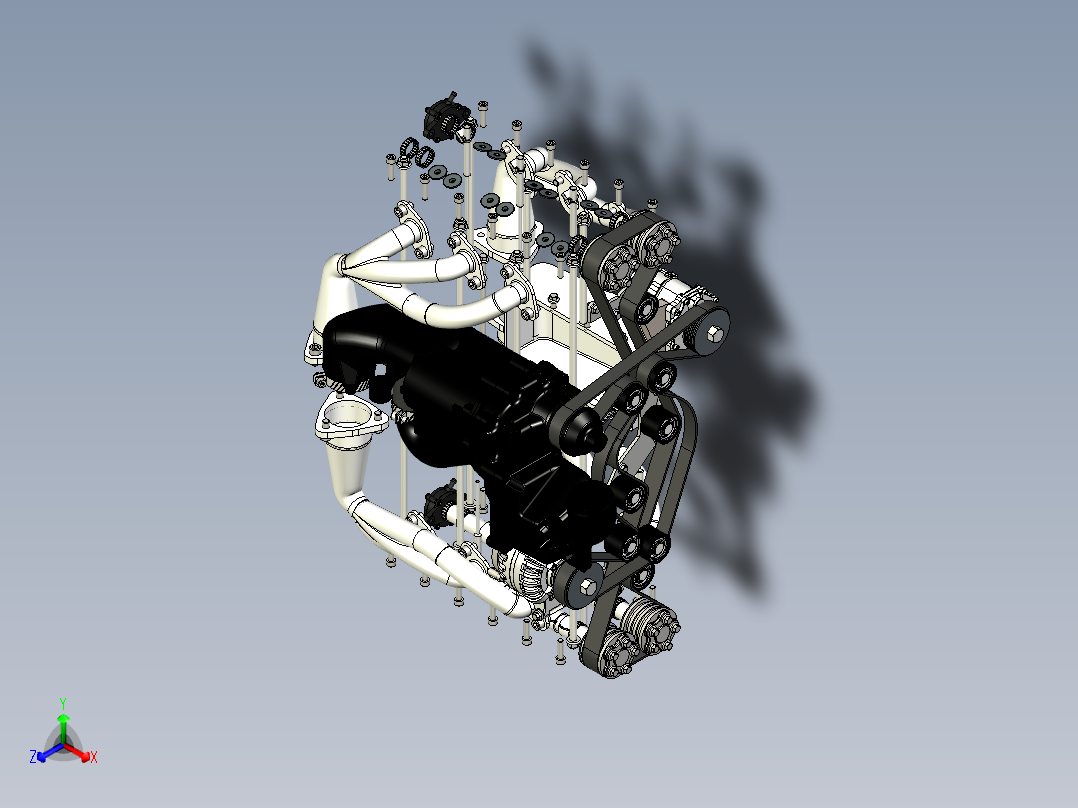 六缸拳手<span style='color: red'>发动机</span>