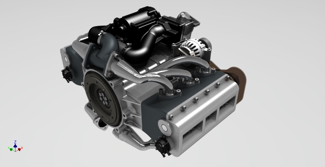 六缸拳手发动机