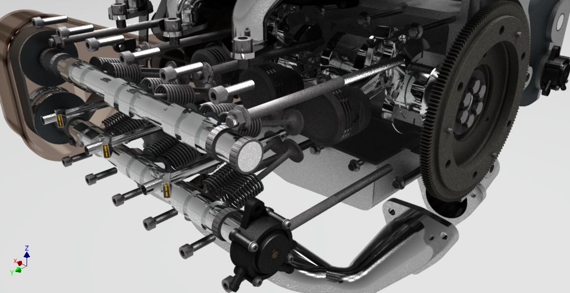 六缸拳手发动机