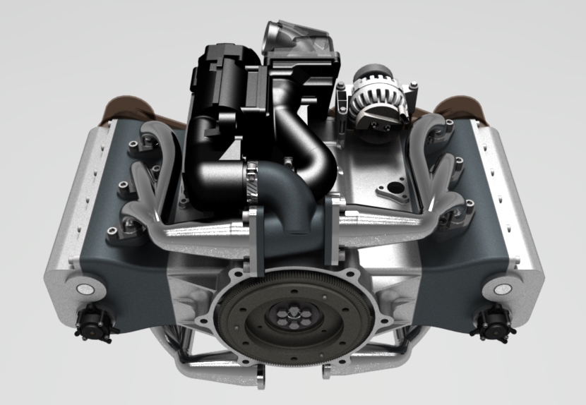 六缸拳手发动机