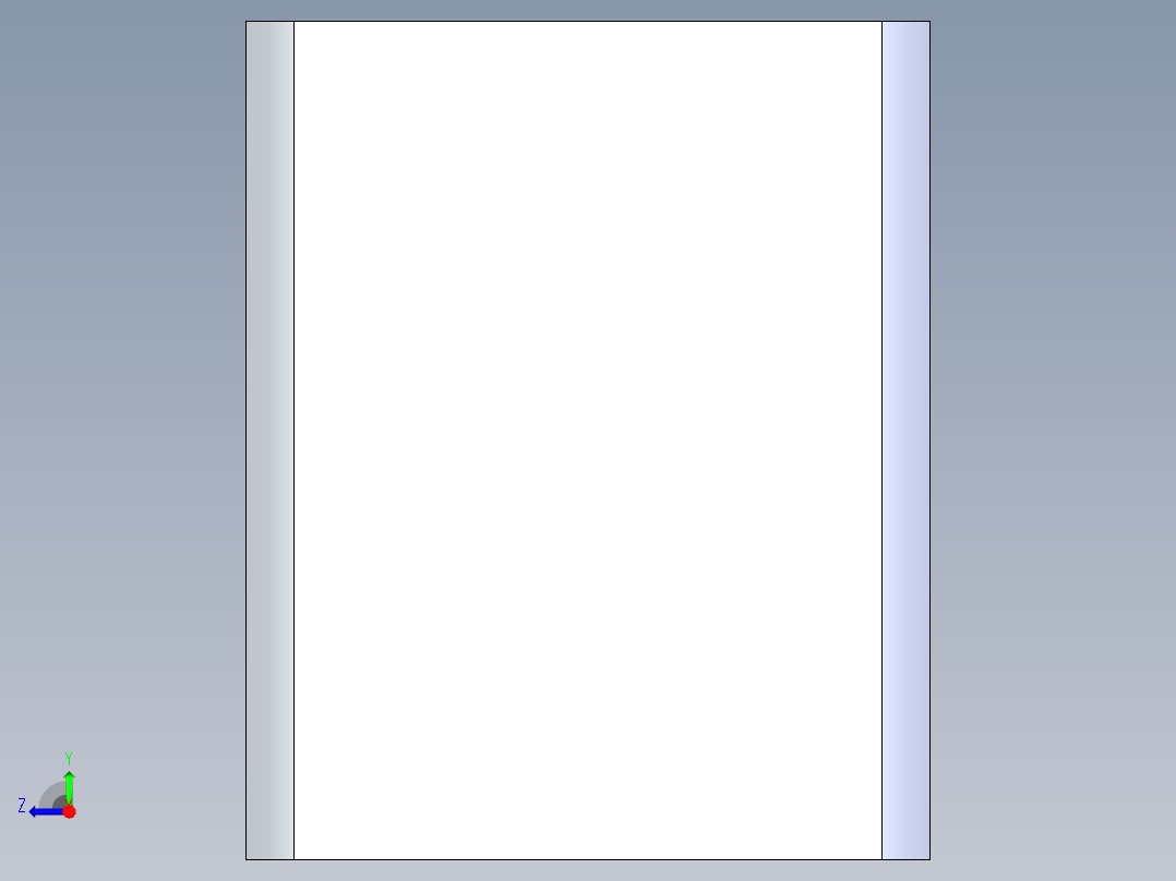 KOSMEKLZ0450-SQ多系列多零件图纸模型多系列多零件图纸模型右视图
