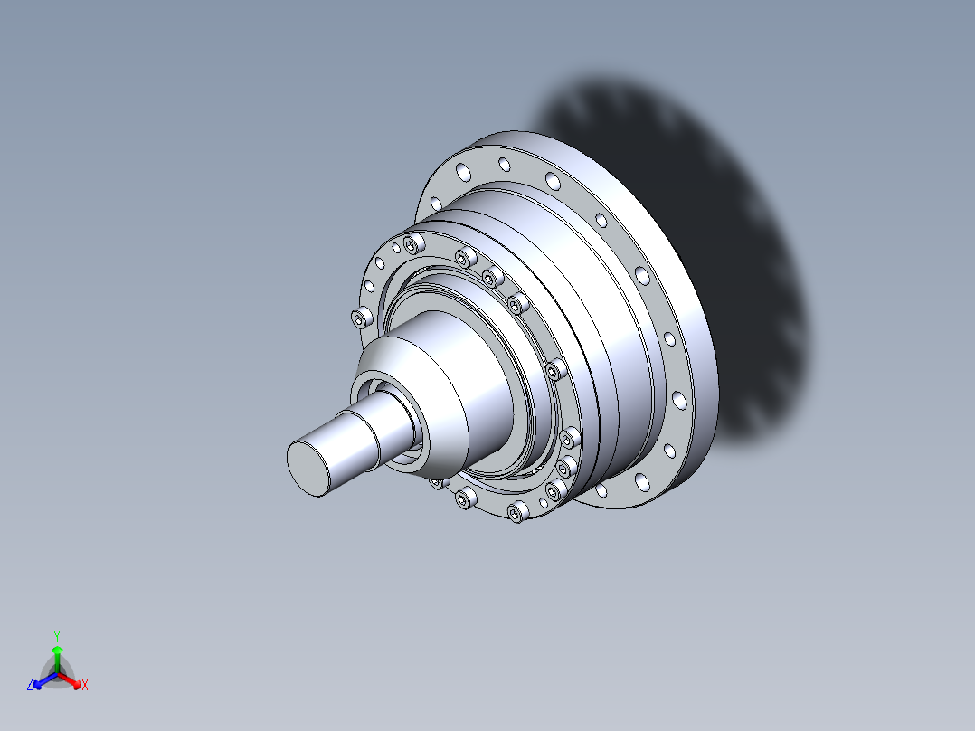 谐波齿轮减速器设计及性能仿真【三维SW二维说明书】