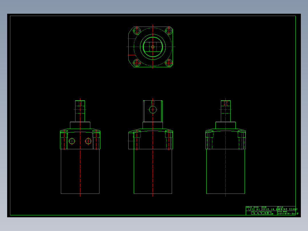 LHS1050-Sx-P多系列多零件图纸模型