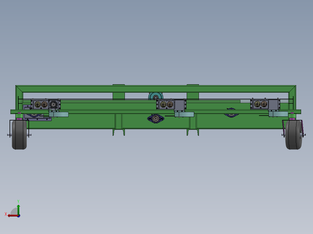 小型玉米收割sw22可编辑后视图