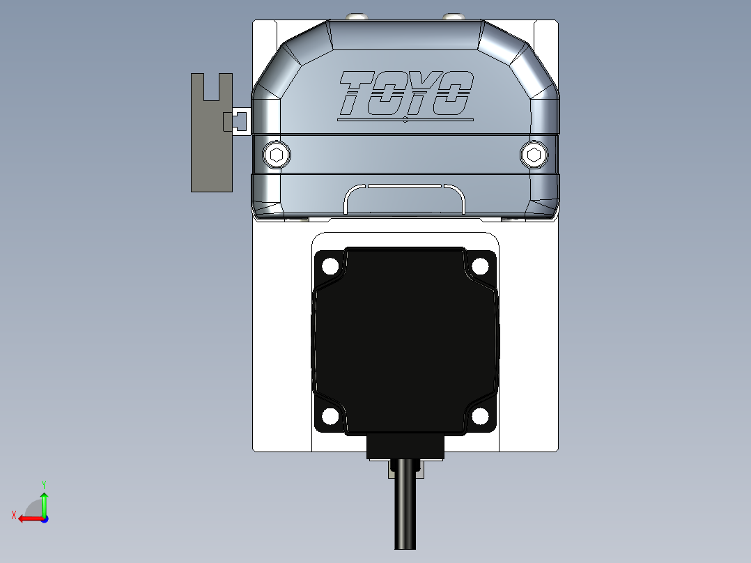 Toyo东佑达直线模组-ETH12-800-BM-200W+煞車后视图