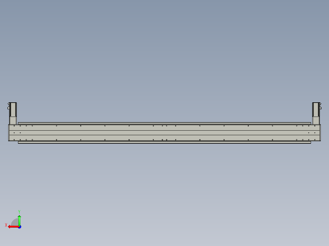 威洛博双电机滑台-VBF14S2-L100-S2000-BLR-P40-C6后视图