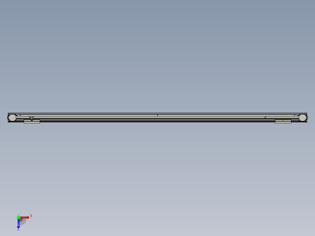 威洛博双电机滑台-VBF14S2-L100-S2000-BLR-P40-C6俯视图