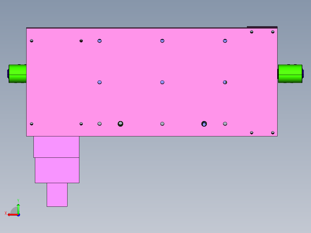 易于安装的进气歧管工装后视图