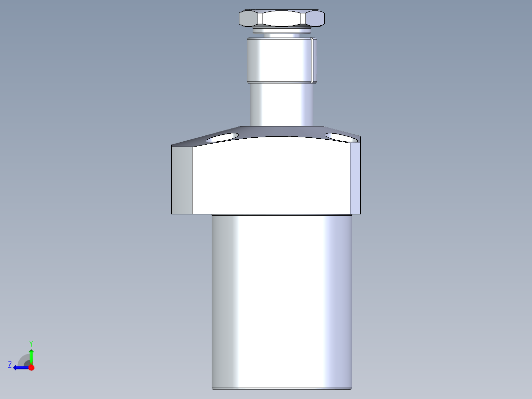 KOSMEKLT0400-SL-Y30多系列多零件图纸模型多系列多零件图纸模型右视图