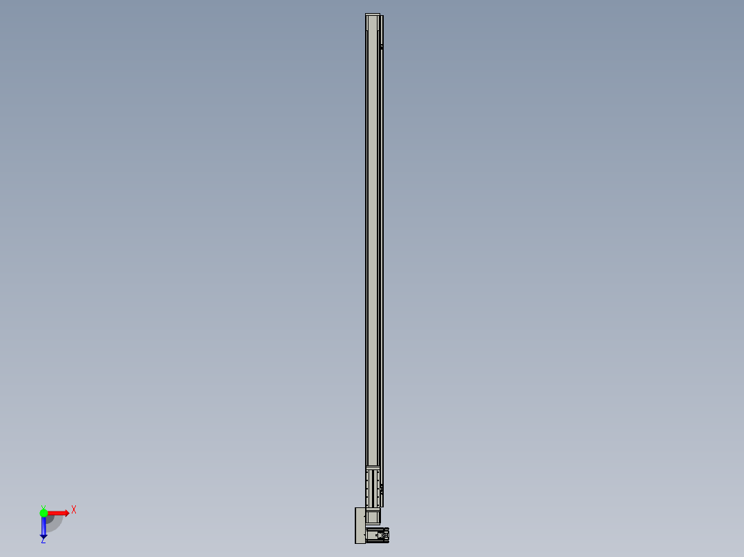 欧规系列-LB8-L75-S2400-BR-ZP75-C3俯视图