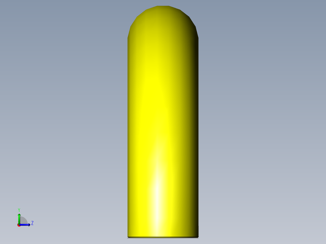 180deg 3r inch elbow左视图