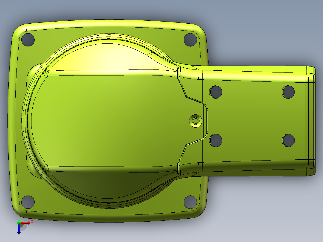 55-75-121高顶座.SLDASM俯视图