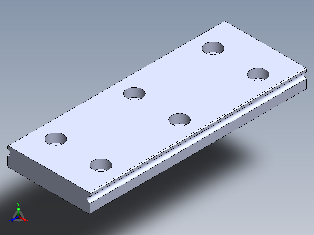 上银直线滑轨-MGW15C正等轴测图