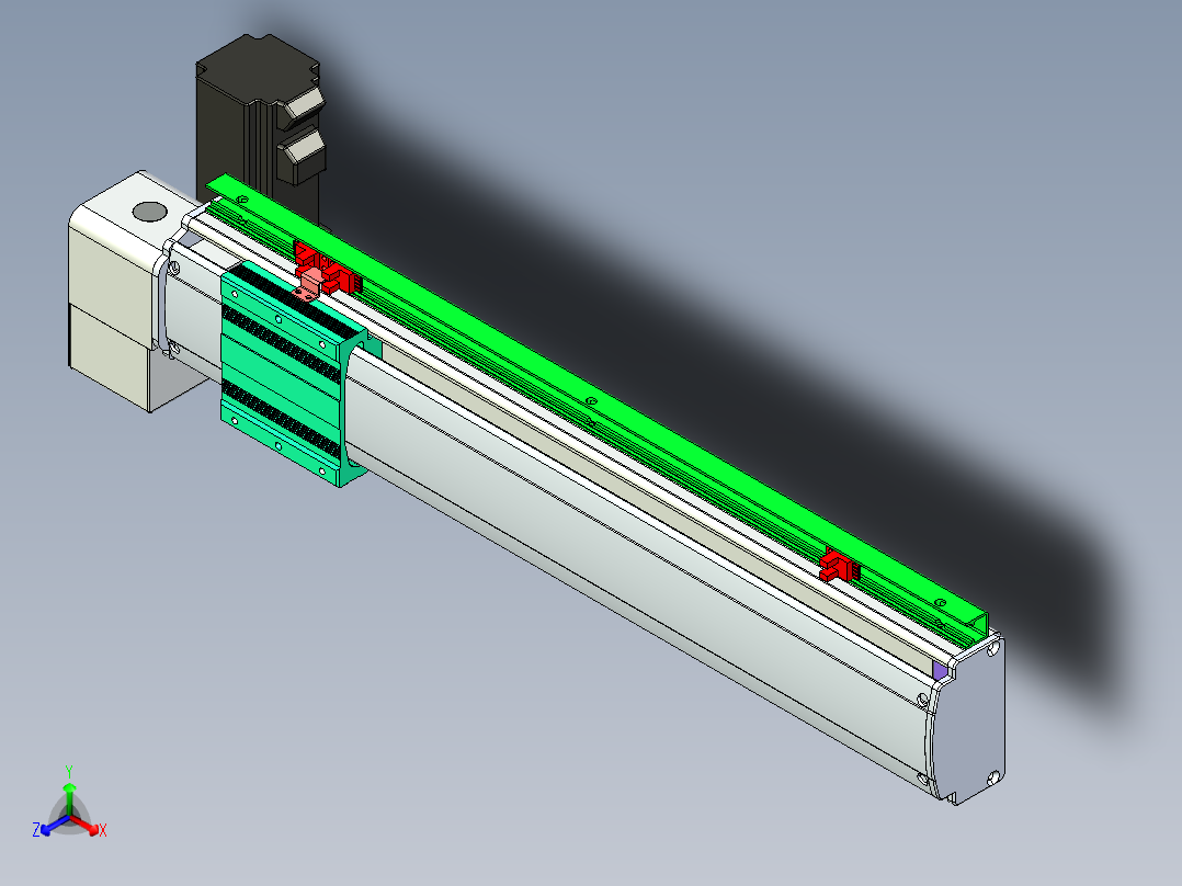 威洛博VBF10-L45-S400-BLD-P40-C4正等轴测图