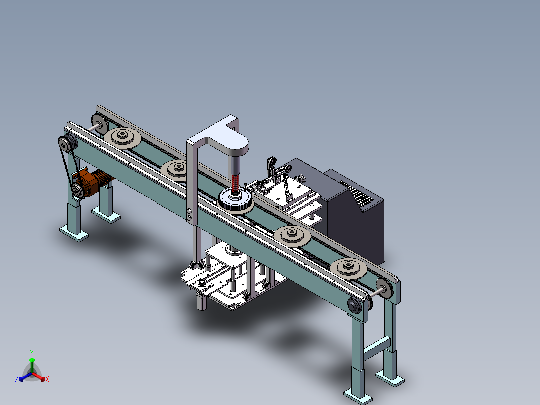 齿轮跳动检查仪