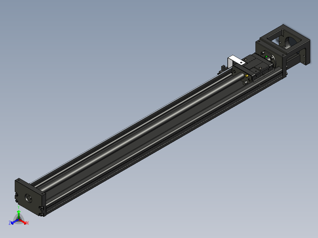 模组MK86-740S1-F0正等轴测图