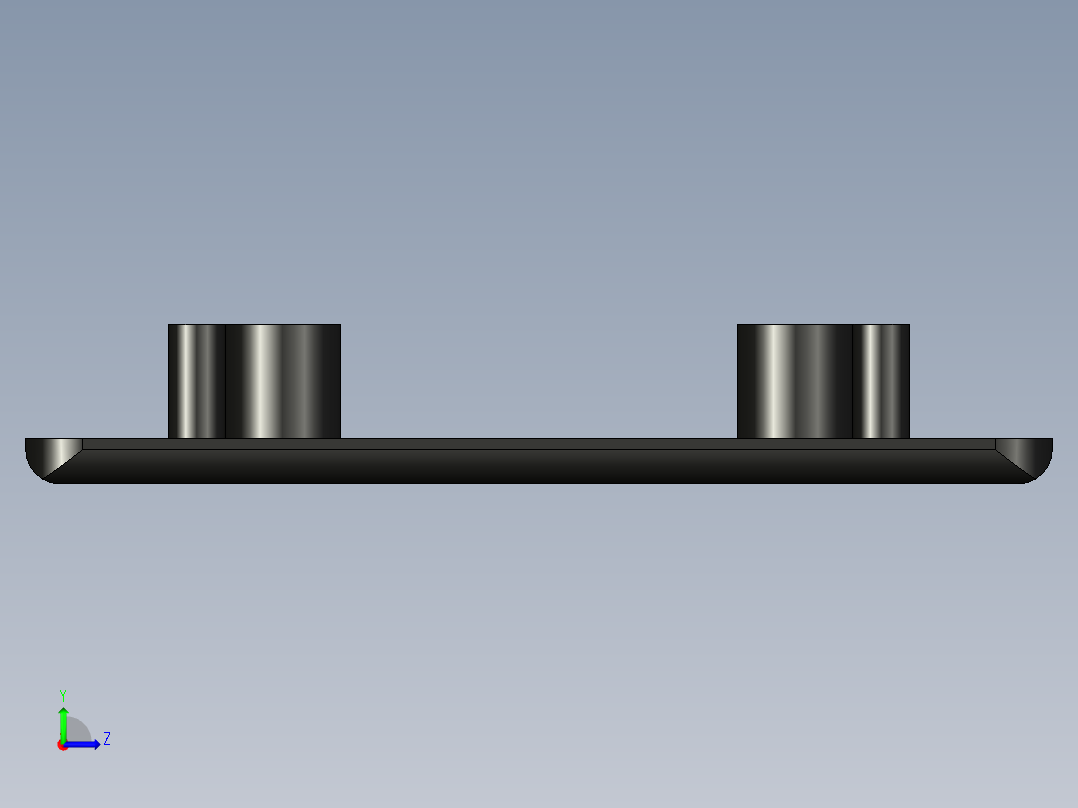 型材-BR 90X90L COVER CAP KJN516214左视图