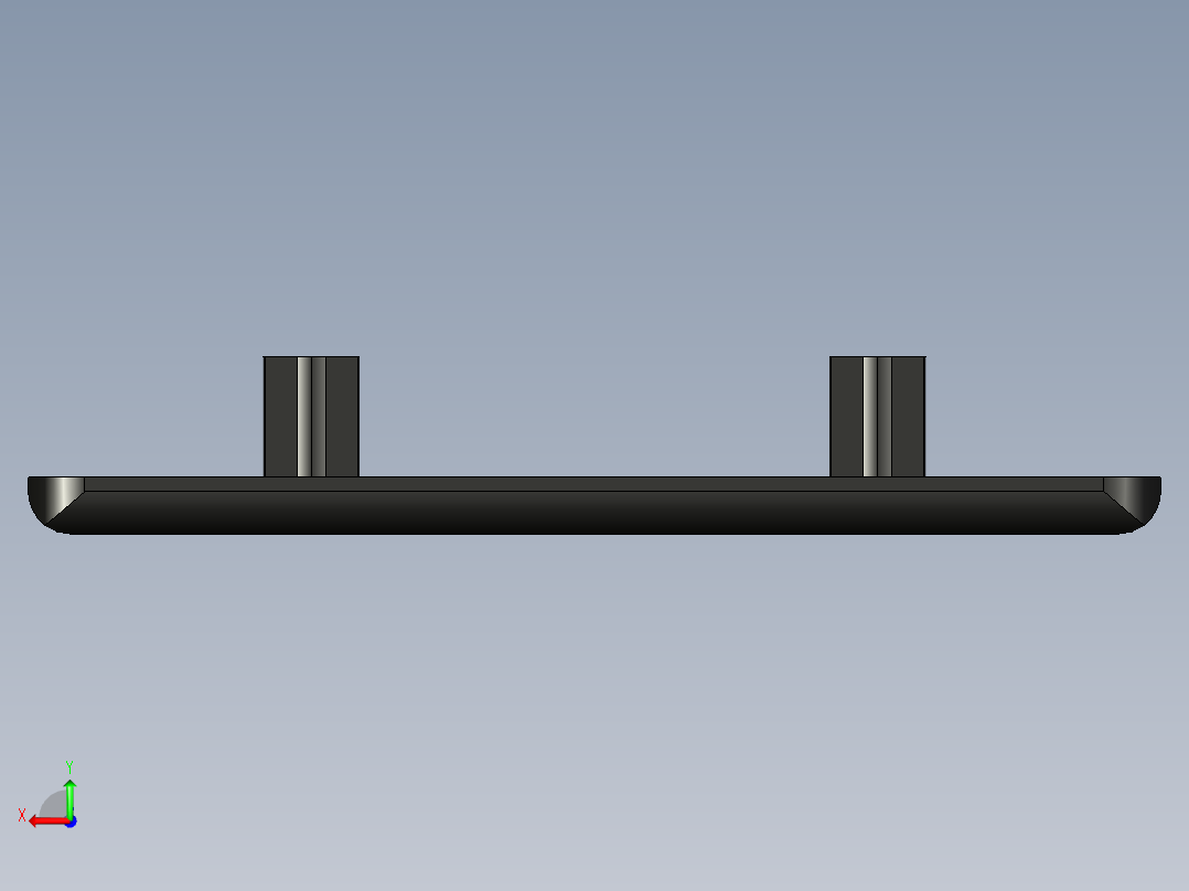 型材-BR 80X80 COVER CAP KJN529039后视图