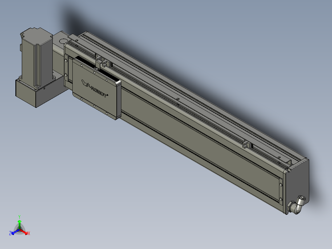 威洛博VBC12-S450-BLU-P40正等轴测图