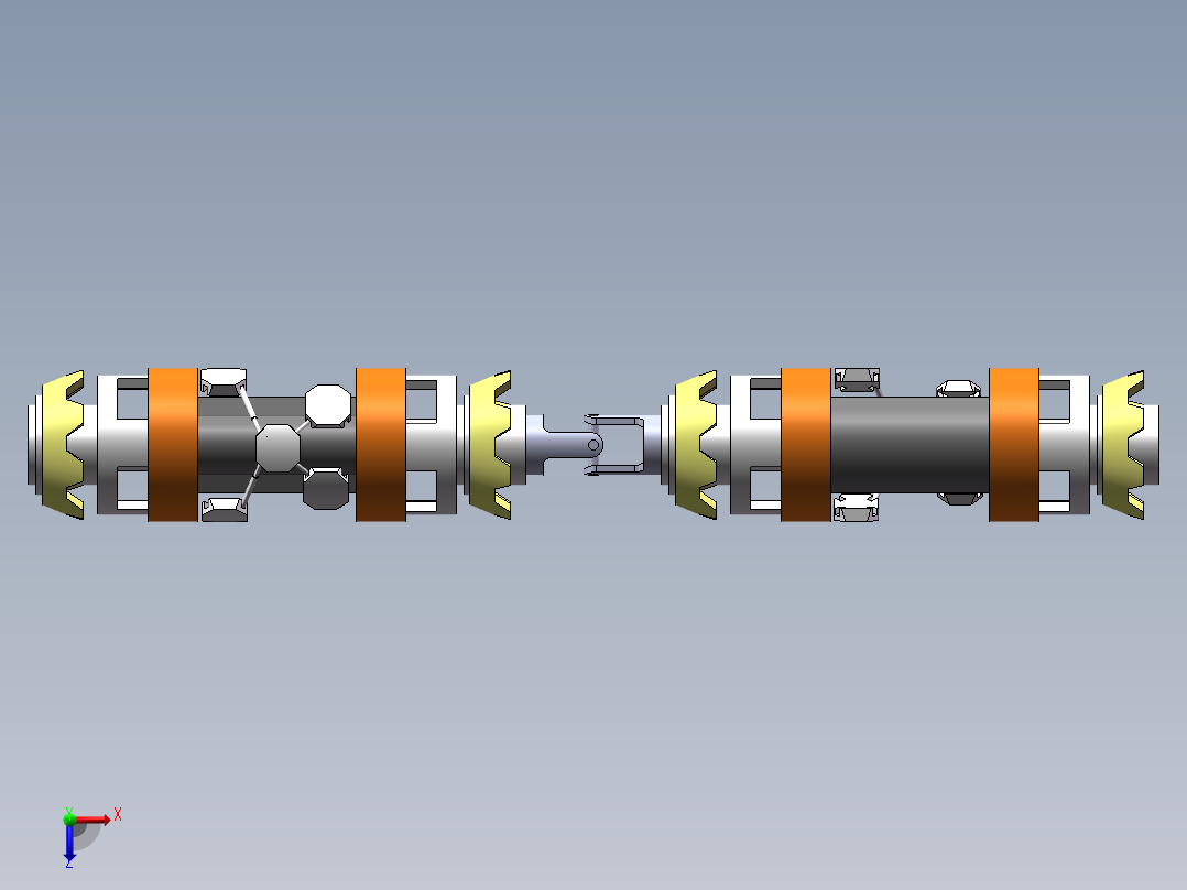 管道机器人俯视图