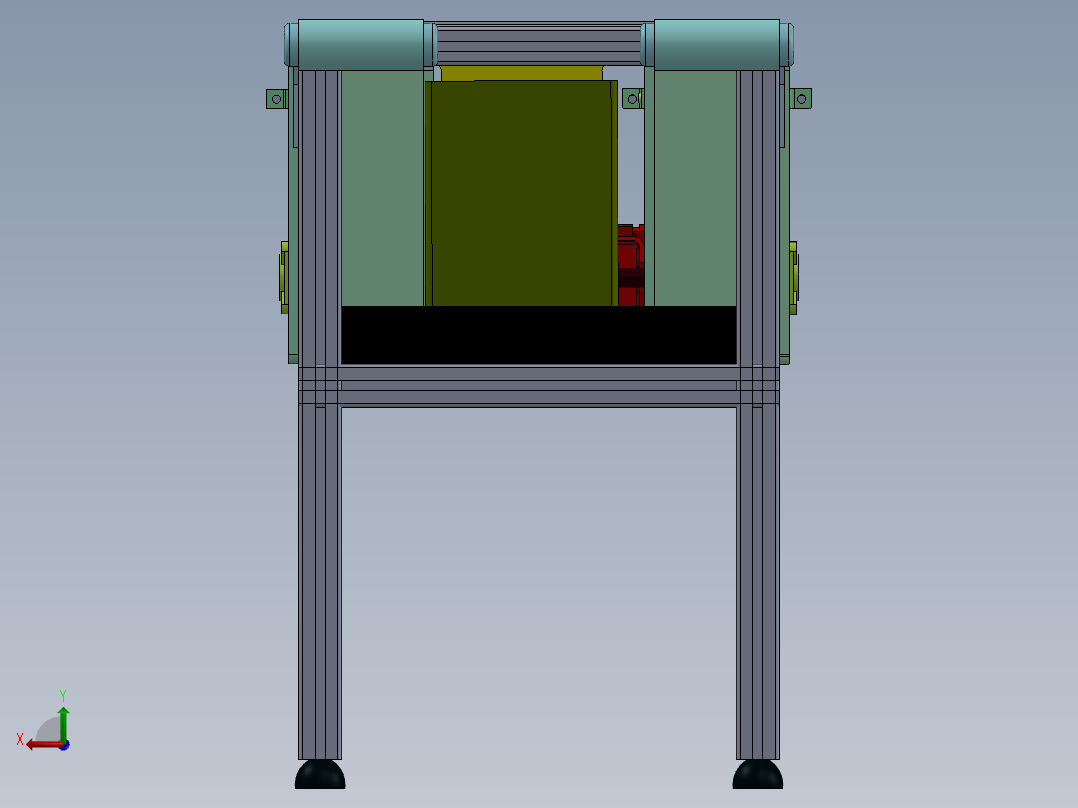 皮带输送机 (45)后视图