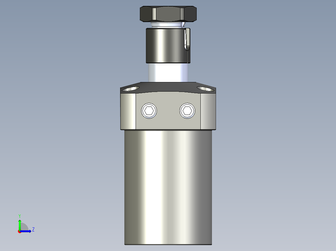 KOSMEKLHS0550-GR-Y60多系列多零件图纸模型左视图