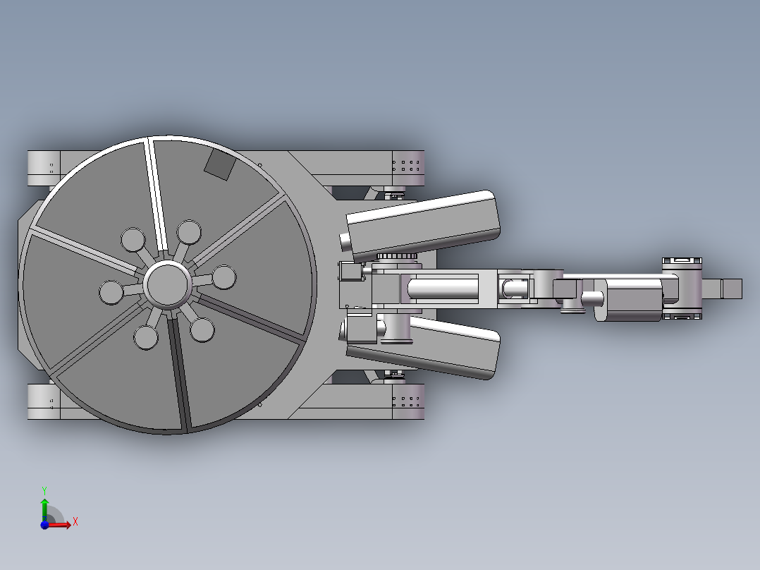 捡垃圾机器人SW三维图=1426739=160前视图