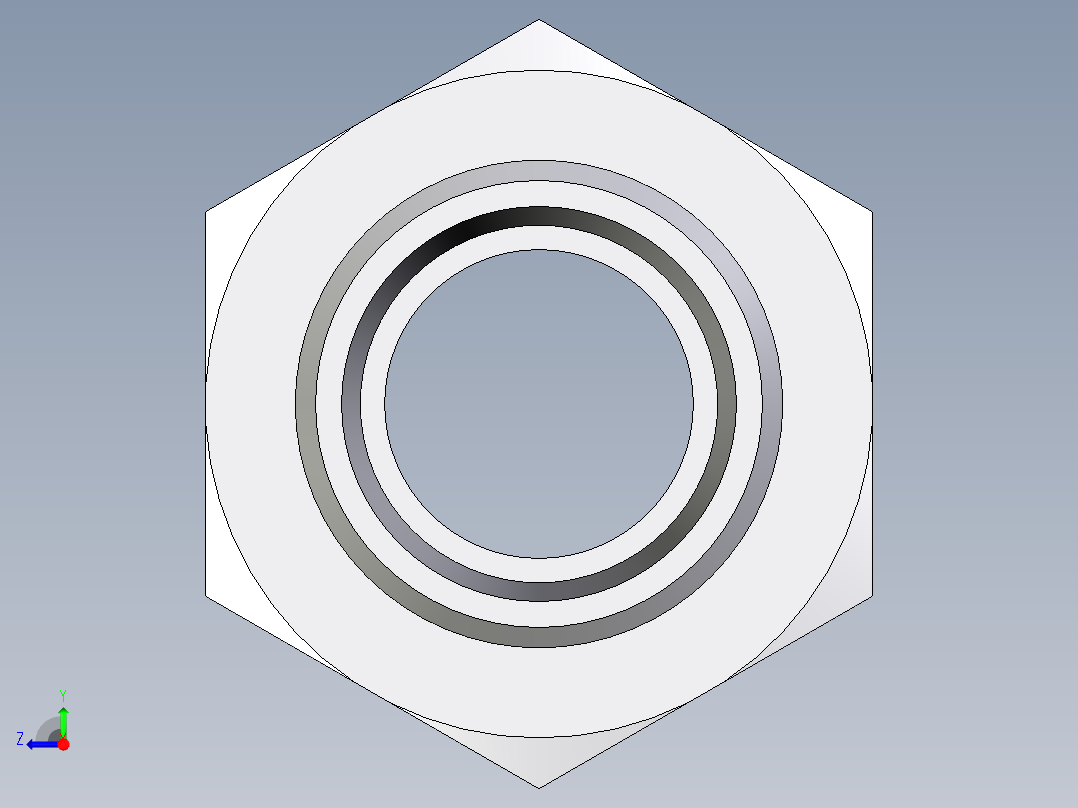 卡套式工业通用硬管接头EO_Male_Stud_connector_GE22LR171X右视图