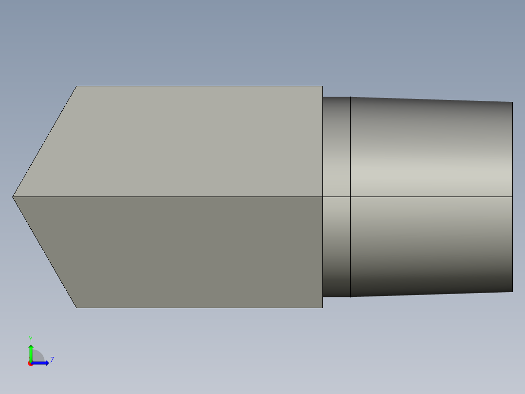 卡套式工业通用硬管接头8-8_cbu-s左视图