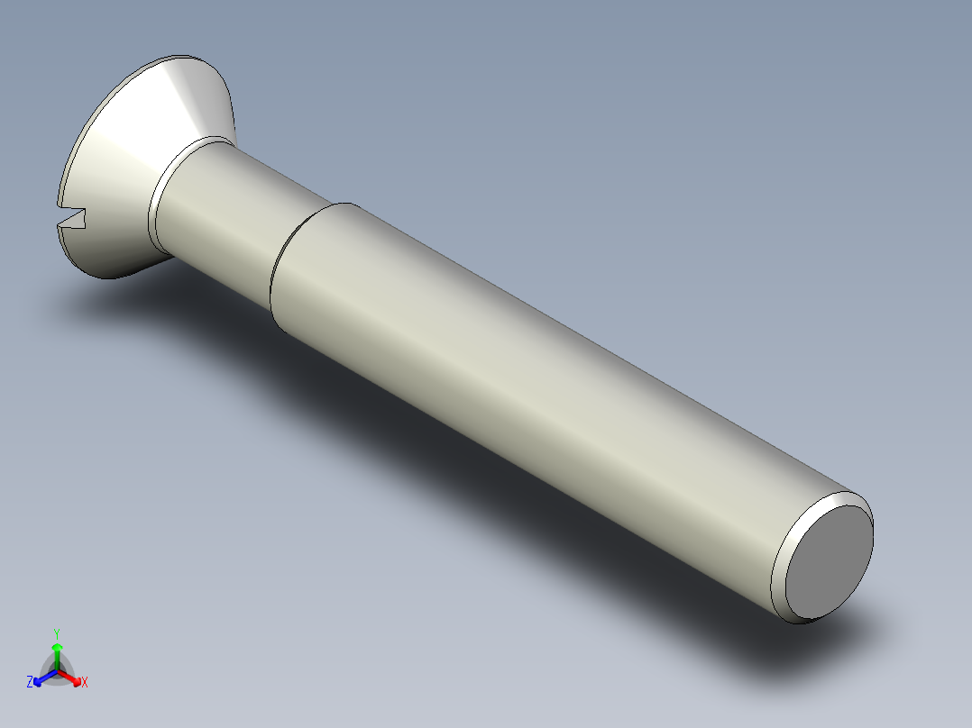 沉头螺钉-Screw_-M30-L200_150-50-5x5-40_-Countersunk_head.stp