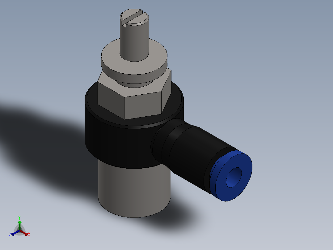 Ø4 x 1-4 - CONTROLE DE FLUXO 90° BANJO(C0K510428)