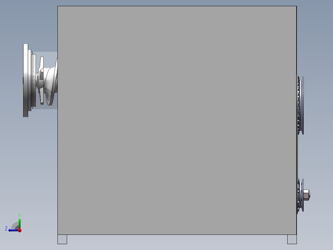 小型家用电动绞肉机设计1521793右视图