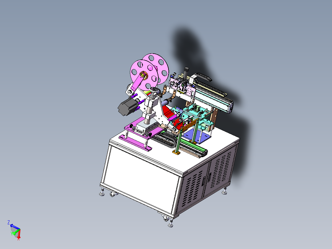 半自动保护膜贴标机sw16可编辑