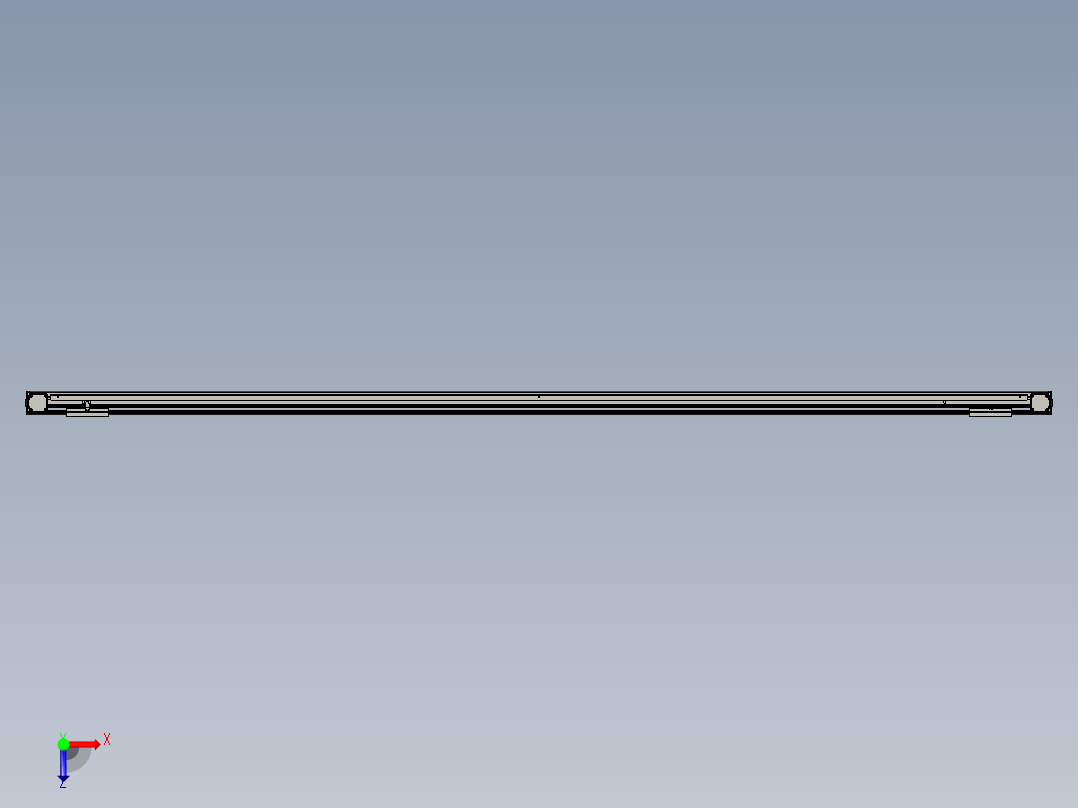 威洛博双电机滑台-VBF14S2-L100-S2900-BLR-P40-C6俯视图