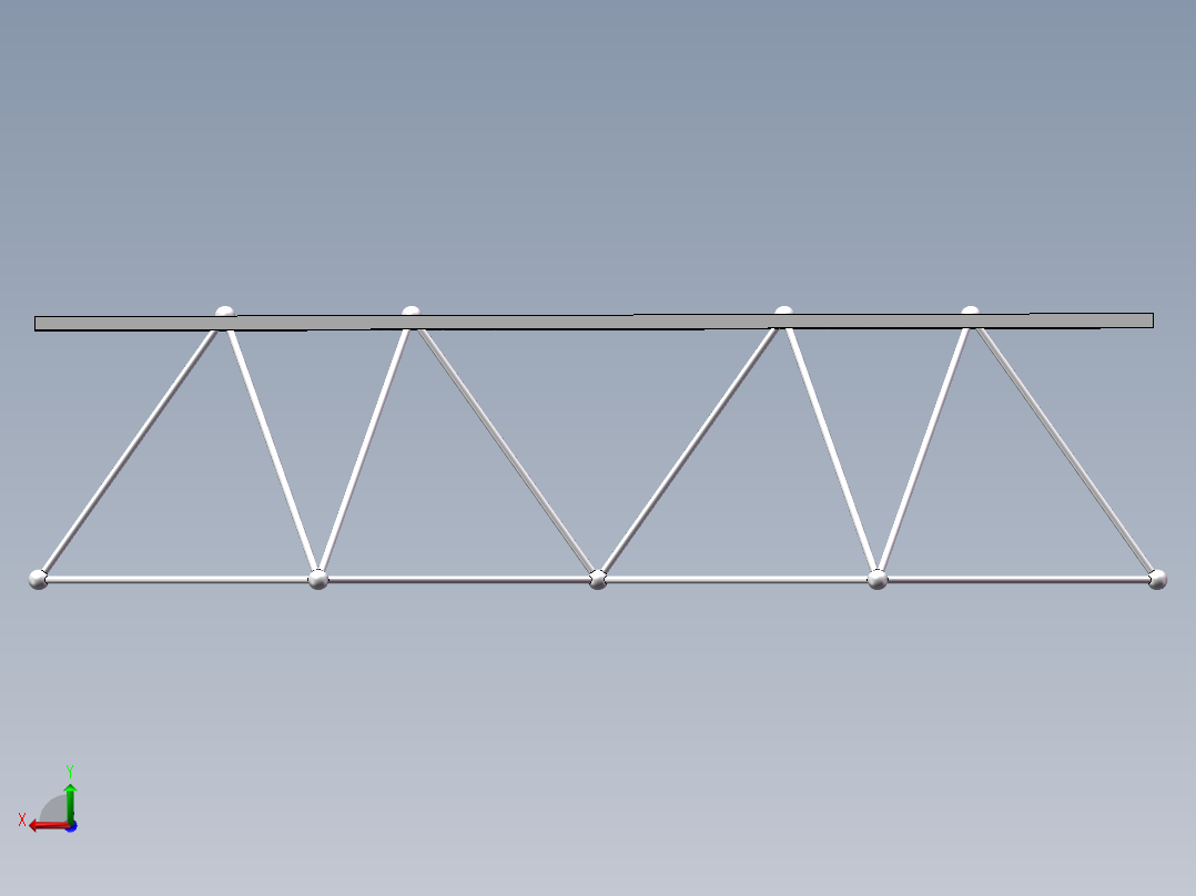 平衡板结构后视图